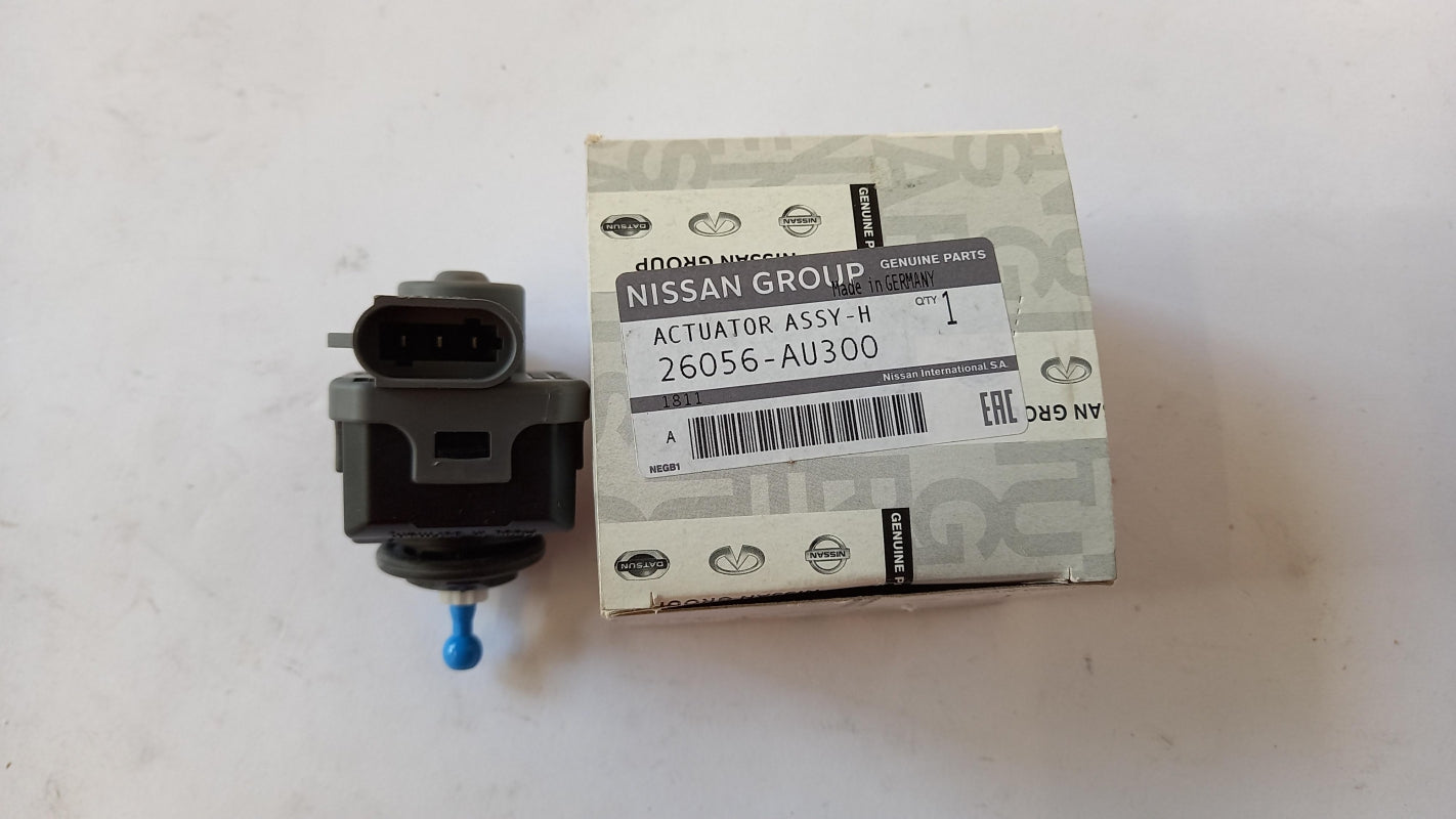 Original OE NISSAN Leuchtweitenregulierung Stellmotor 26056AU300