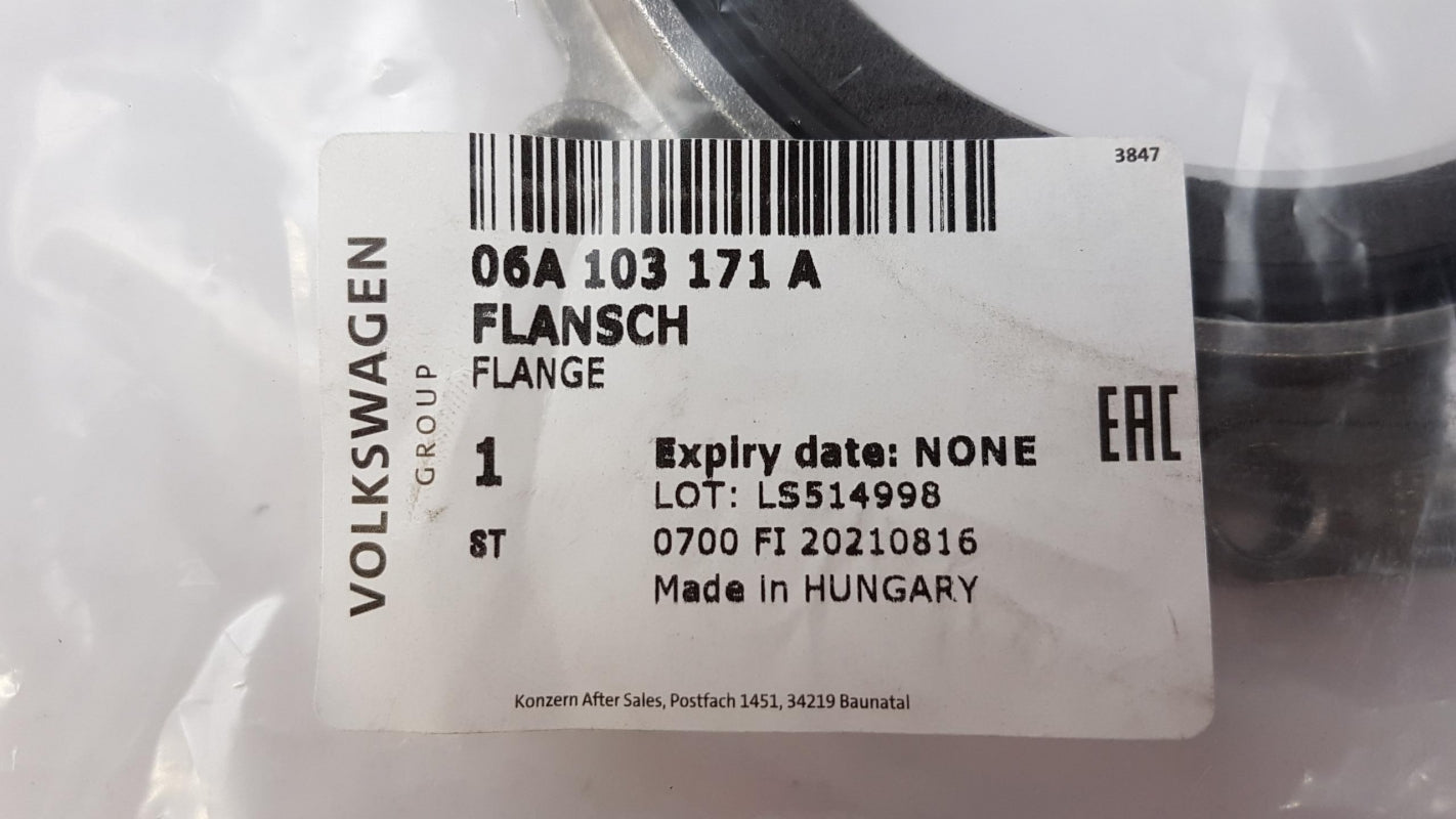 Original OE Volkswagen Kurbelwellendichtring 06A103171A