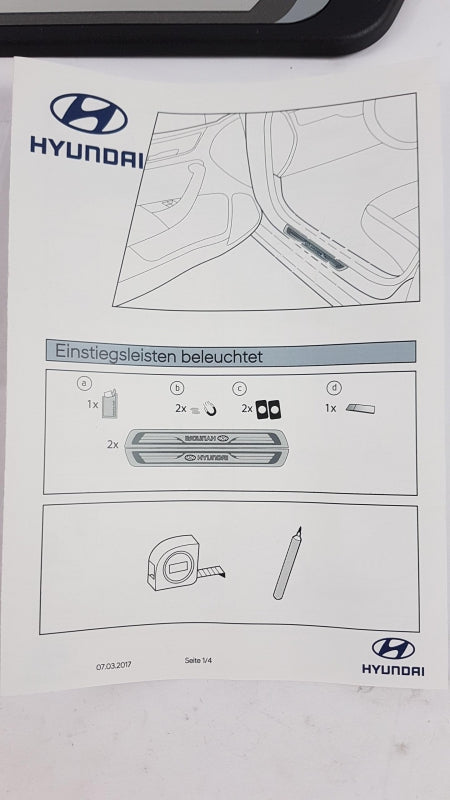 Original OE HYUNDAI/KIA Einstiegsleisten Satz 9999Z021334