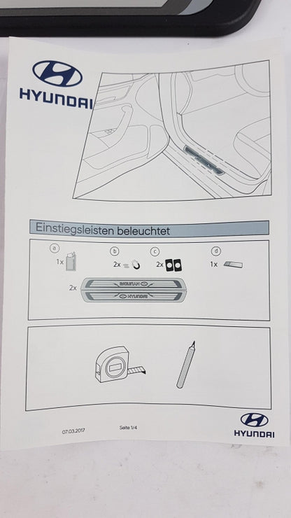 Original OE HYUNDAI/KIA Einstiegsleisten Satz 9999Z021334