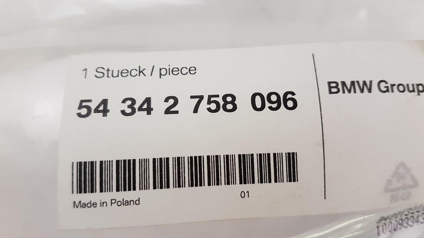 Original OE BMW Verkleidung 54342758096