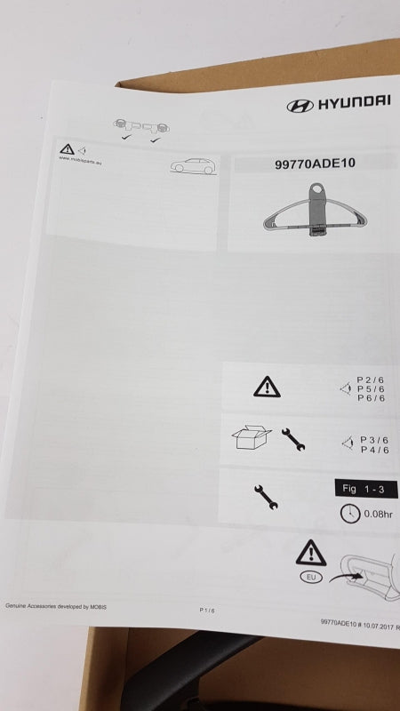 Original OE HYUNDAI/KIA Kleidung / Taschen Kleiderbügel 99770ADE10