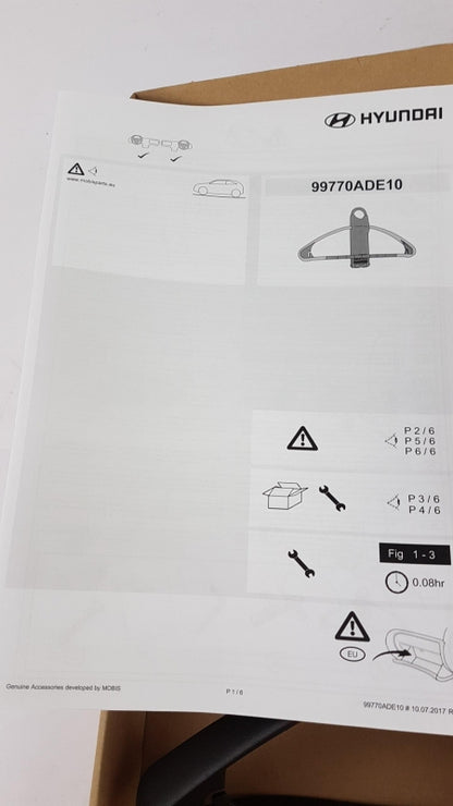 Original OE HYUNDAI/KIA Kleidung / Taschen Kleiderbügel 99770ADE10