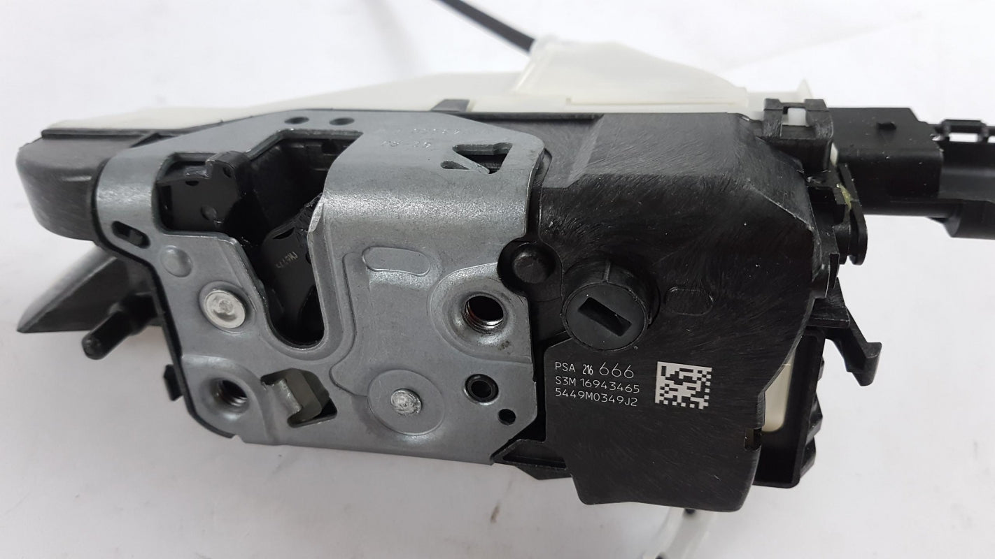 Original PEUGEOT Partner II CITROEN Berlingo Türschloss Hinten Links 9821666680