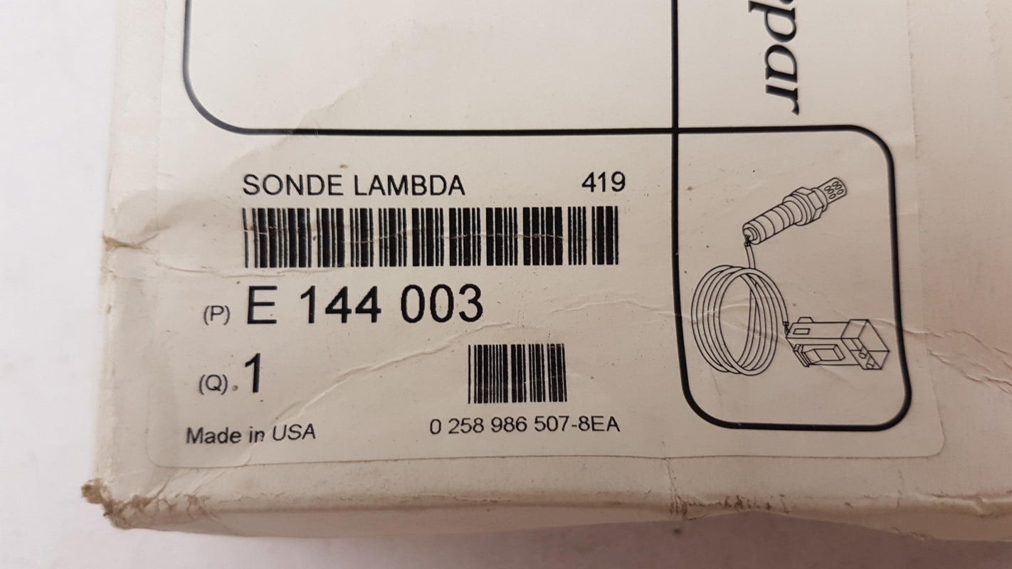 Original OE Peugeot Lambdasonde E144003