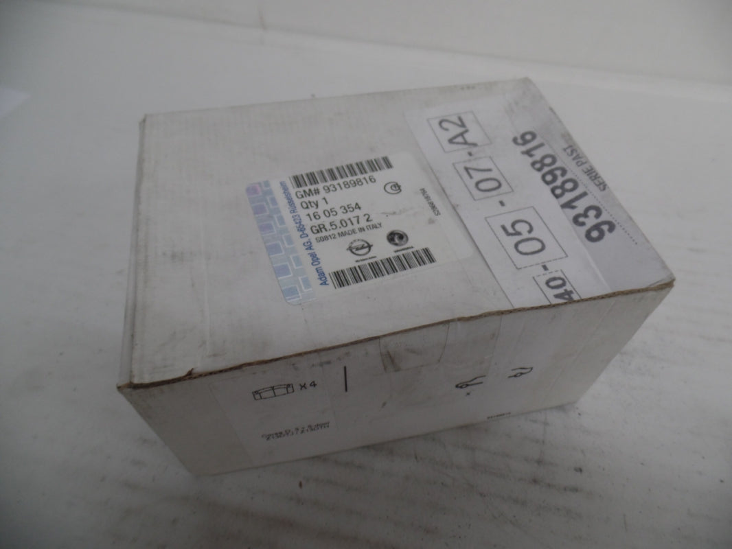 Original OE OPEL brake pads 93189816 