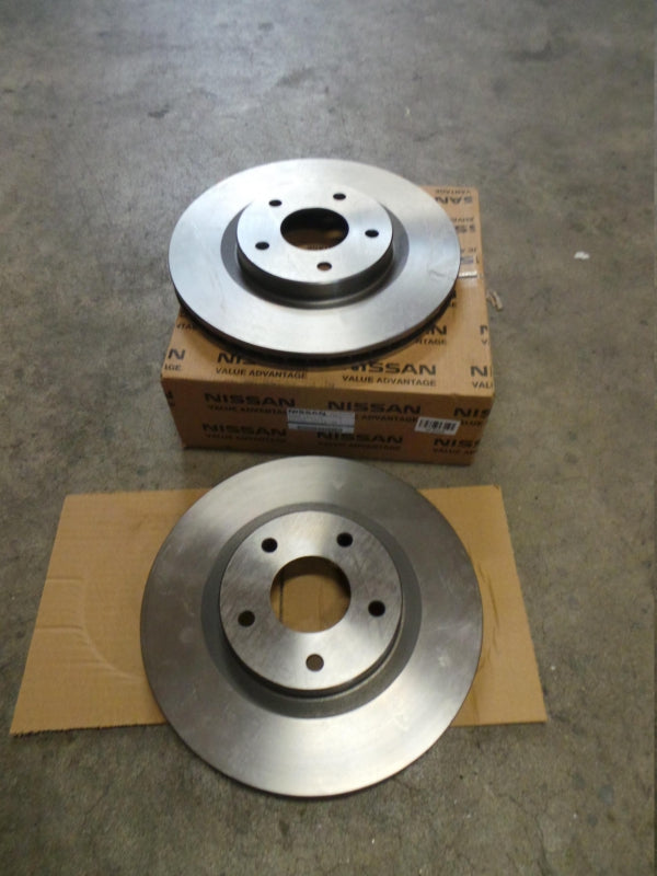 Original NISSAN X-Trail Qashqai Bremsscheiben Satz (2 stück) vorne D02061KC1BVA