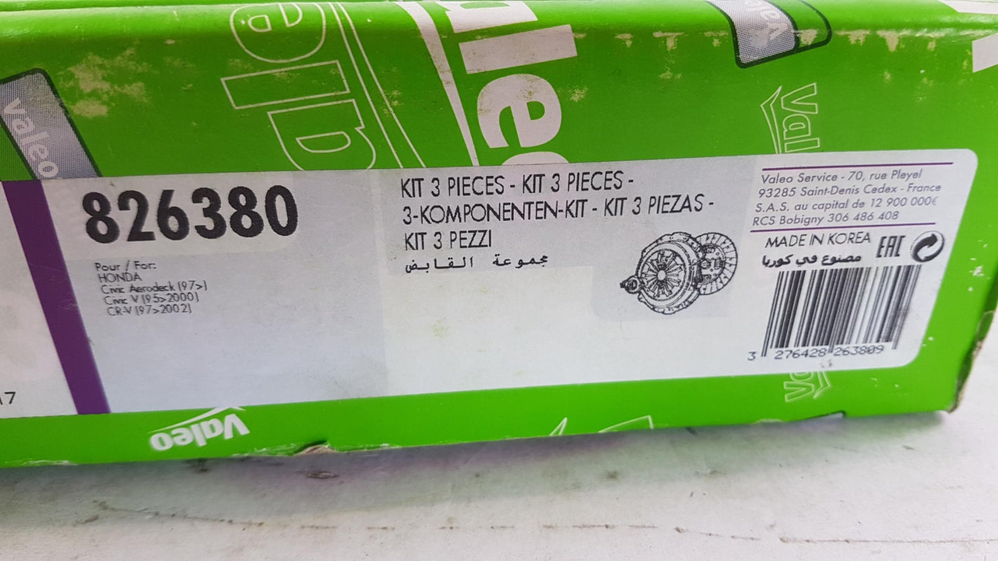 VALEO Kupplungssatz 826380