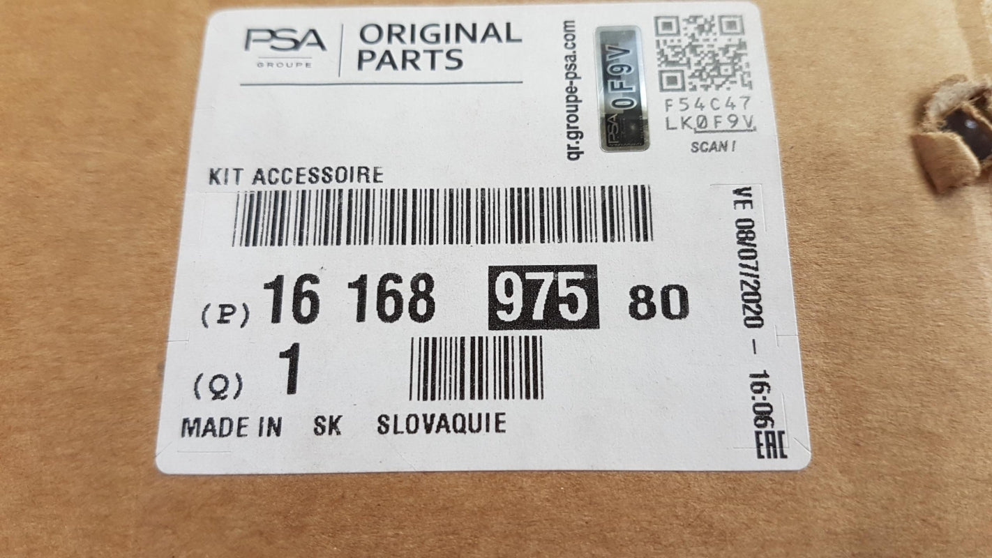 Original OE Peugeot Zahnriemensatz 1616897580