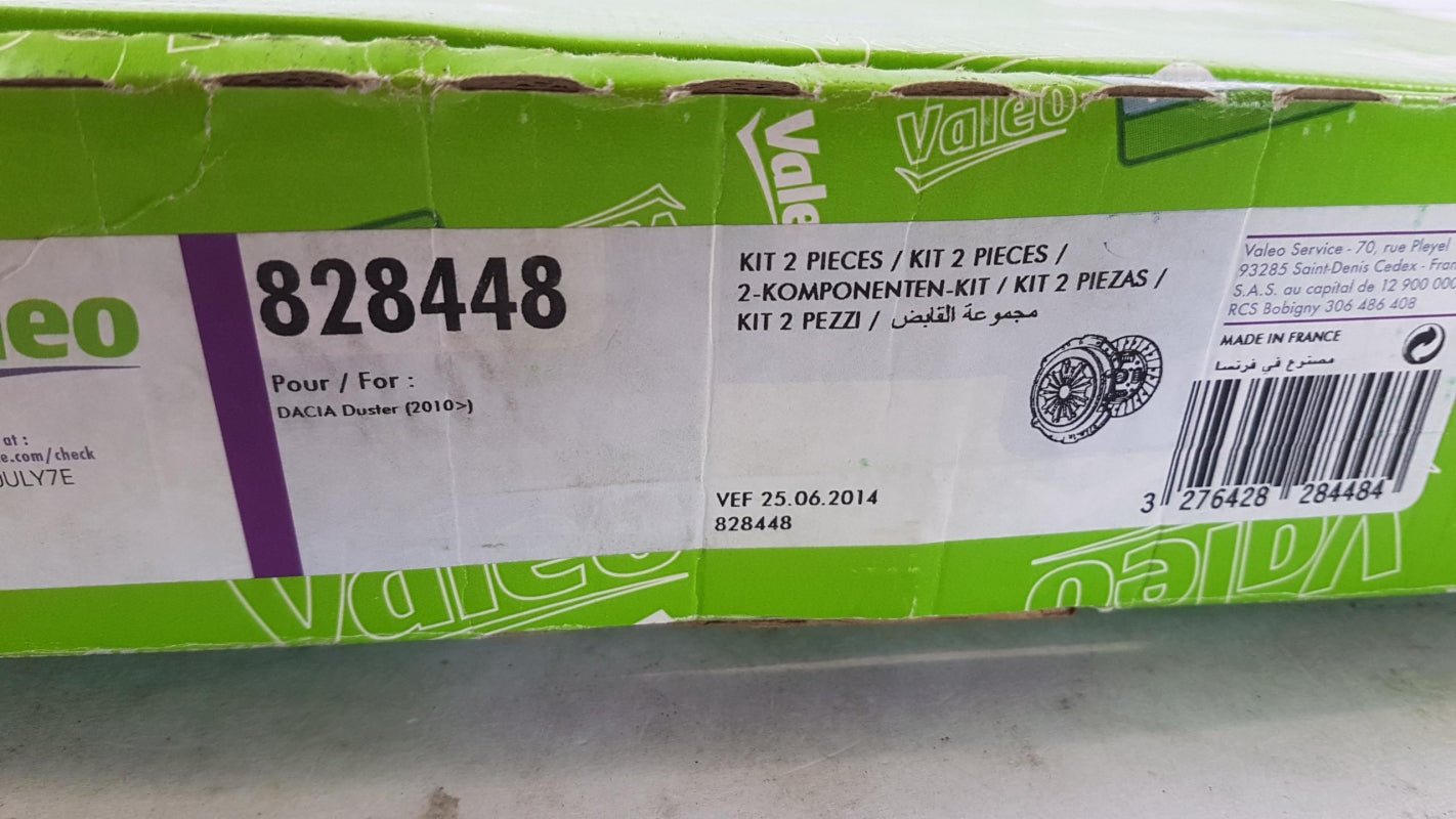 VALEO für RENAULT Duster Kaptur NISSAN Terrano III Kupplungssatz 828448