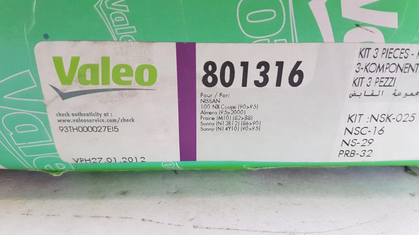 VALEO Kupplungssatz 801316