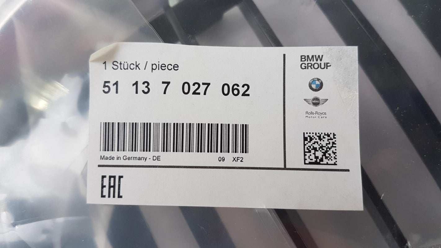 Original OE BMW Kühlergitter 51137027062