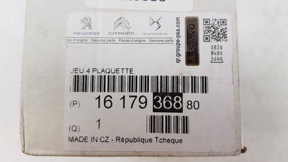 Original OE Peugeot Bremsbeläge 1617936880