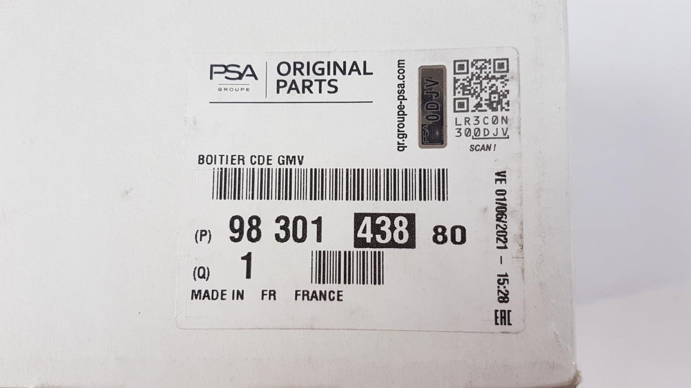 Original PEUGEOT 308 CITROEN Berlingo C4 Kühlerlüfter Widerstand 9830143880