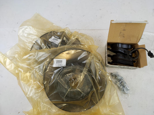 Original AUDI A6 Avant C6 (4F) Bremsscheiben mit Bremsbelagen Vorne 4F0098301