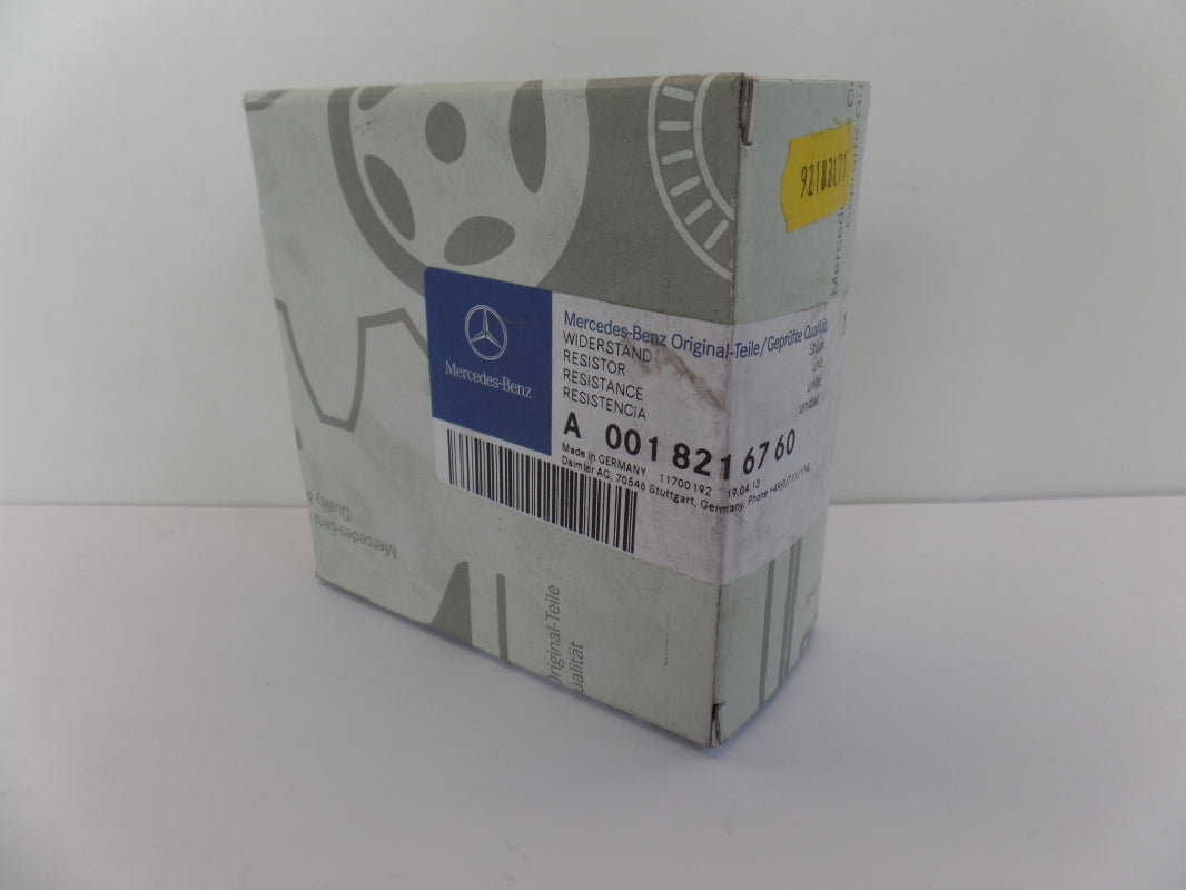 Original OE MERCEDES-BENZ Heizungsgebläse Widerstand A0018216760
