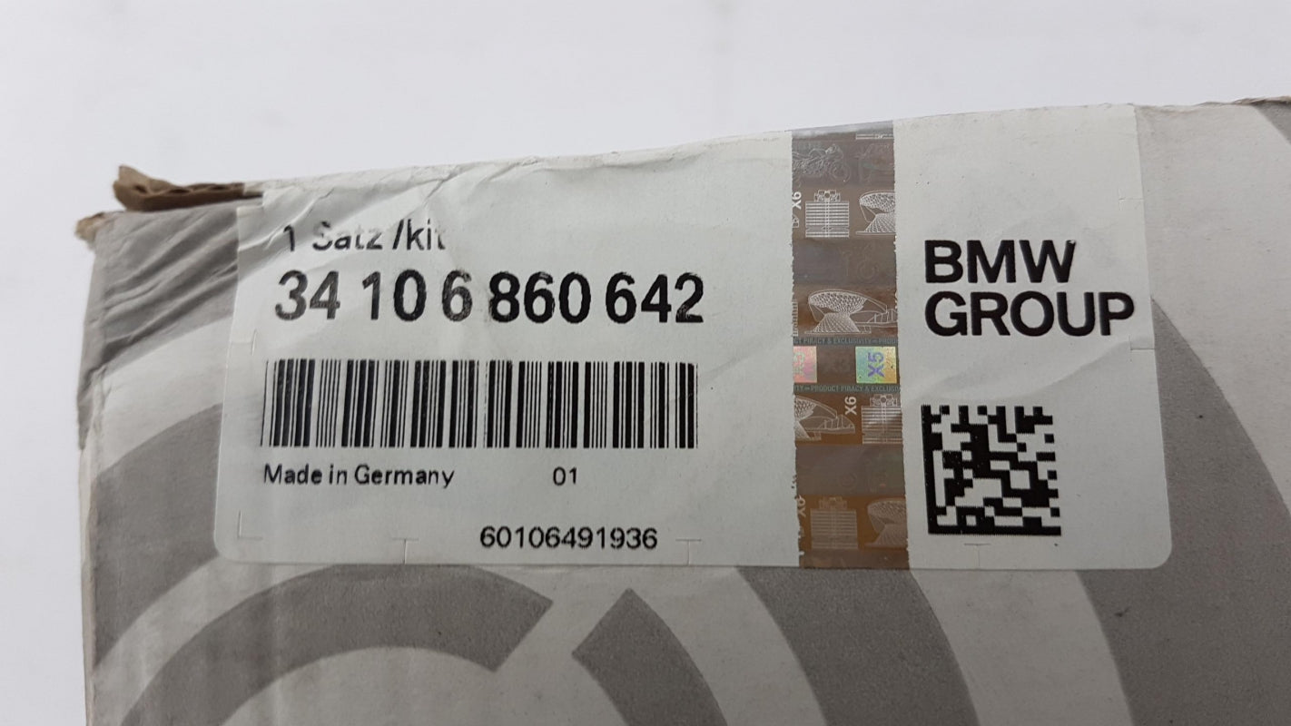 Original MINI R56 LCI Bremsbeläge Bremsklötze asbestfrei Vorne 34106860642