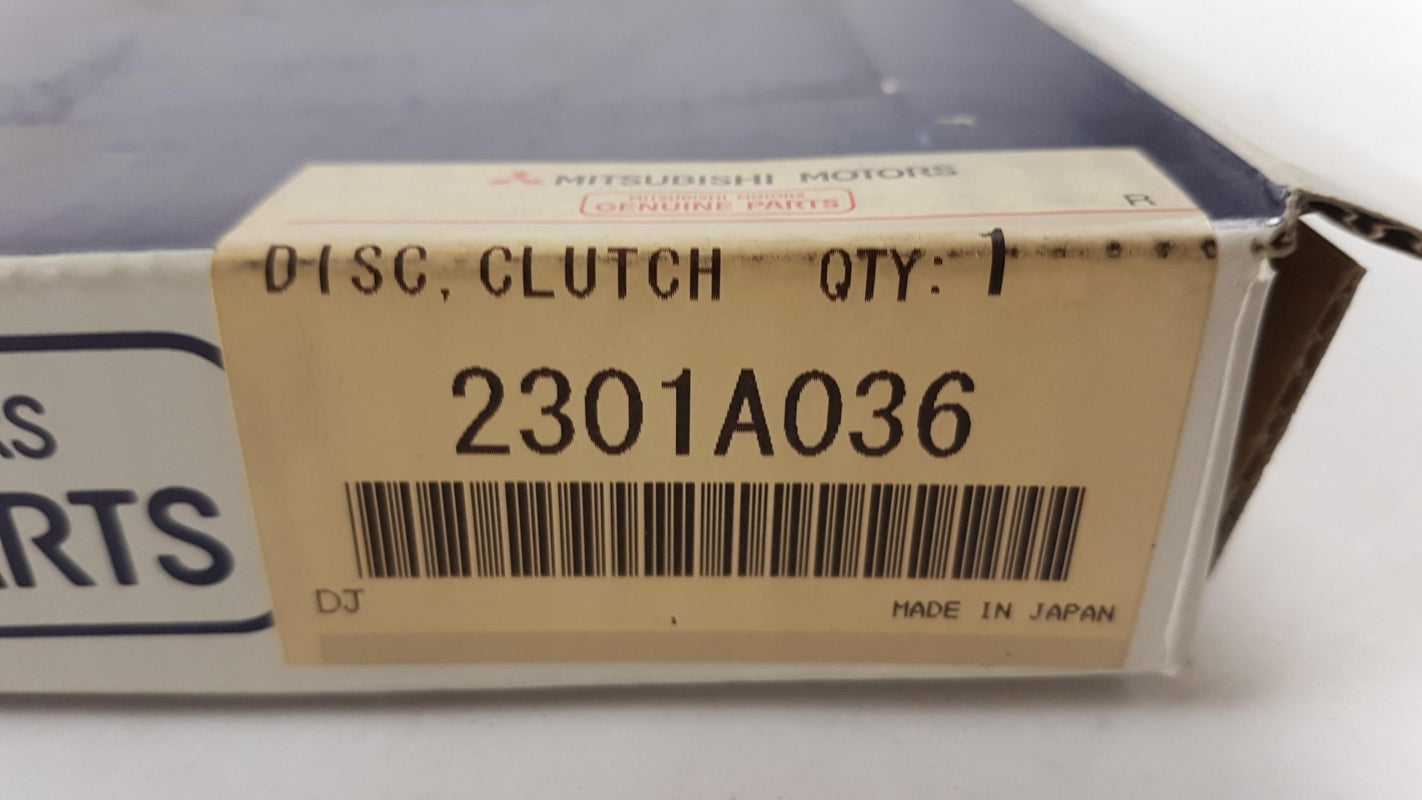 Original OE MITSUBISHI Kupplungsscheibe 2301A036
