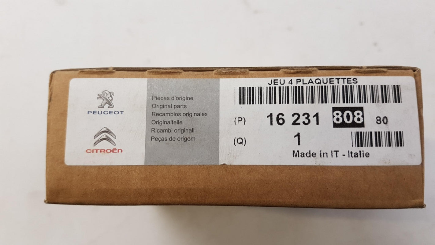 Original CITROËN C4 II DS4 DS5 Bremsbeläge 1623180880