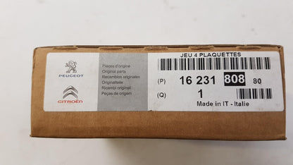 Original CITROËN C4 II DS4 DS5 Bremsbeläge 1623180880