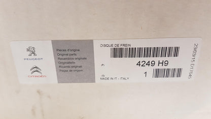 Original OE Peugeot Bremsscheibe (1 Stück) 4249H9
