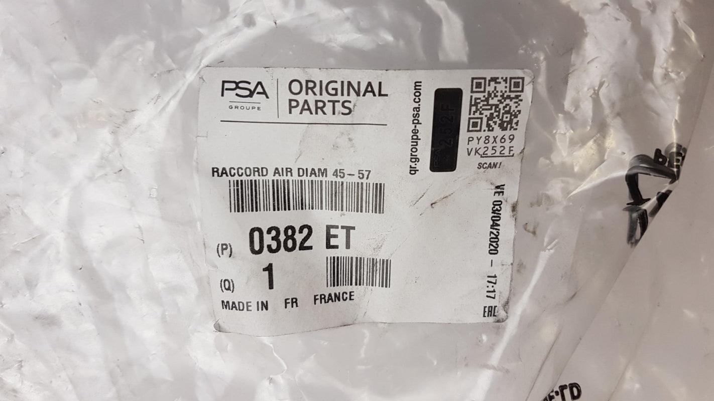 Original OE Peugeot Schlauch 0382ET