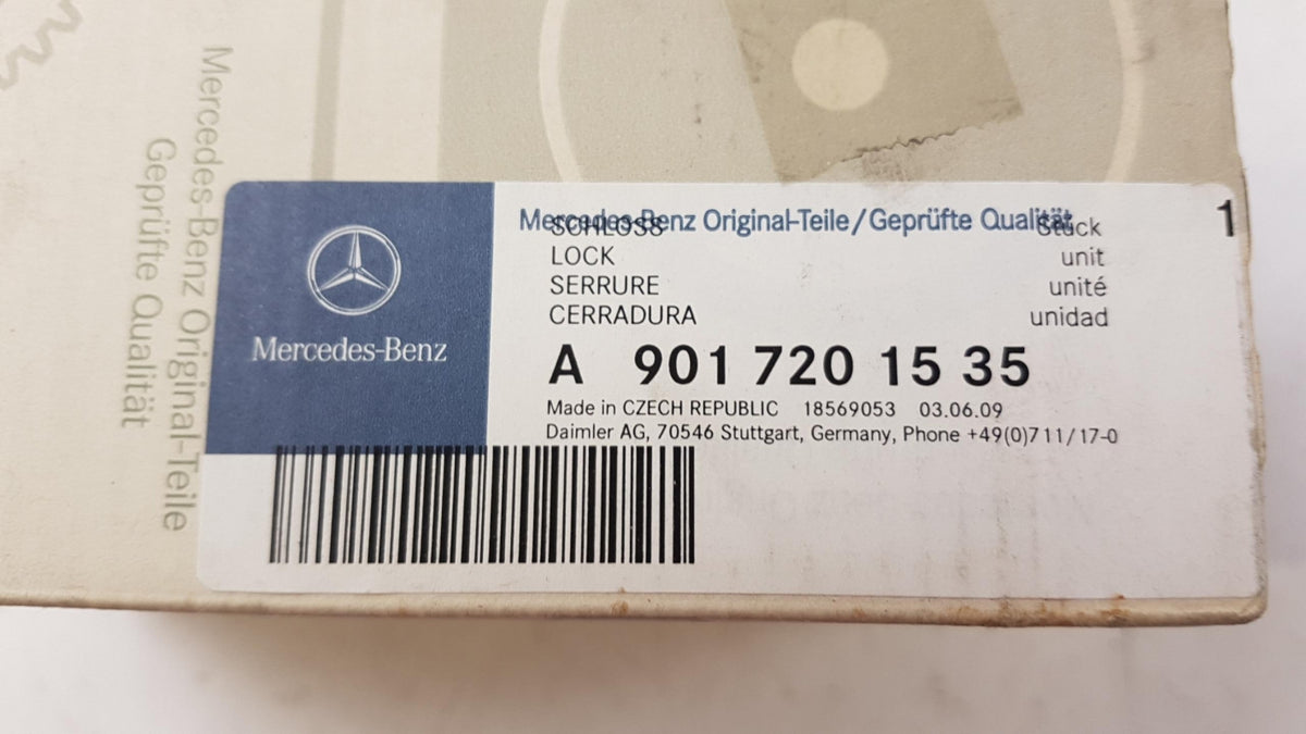 Original OE MERCEDES-BENZ Türschloss A9017201535
