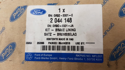 Original FORD Mustang MK6 (2015-2017) Bremsbeläge Bremsklötze Vorne 2044148