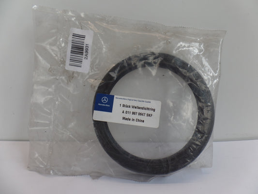 Original MERCEDES-BENZ W140 W202 W210 Kurbelwellendichtring hinten A0119970647