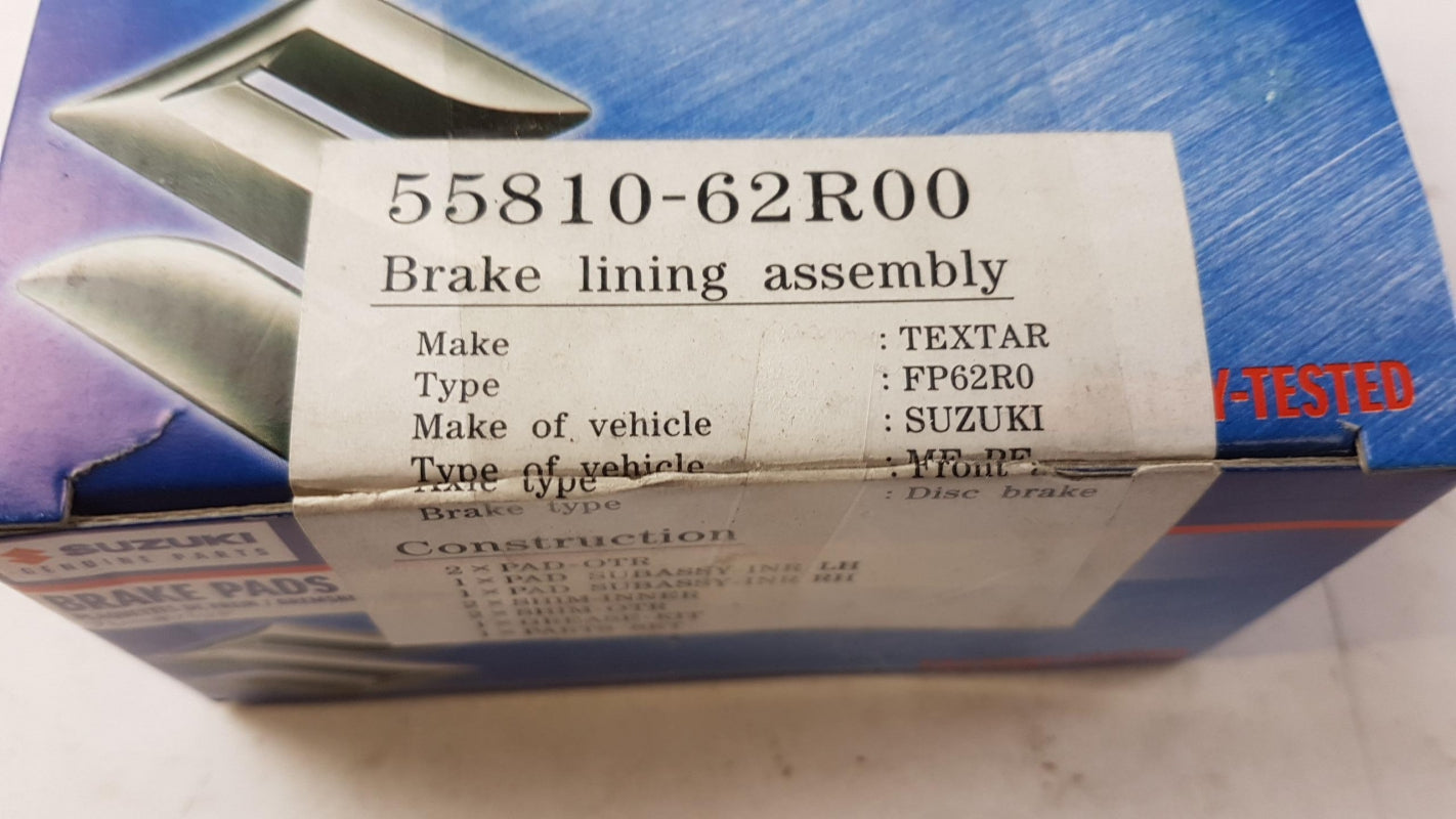 Original OE SUZUKI Bremsbeläge 5581062R00000