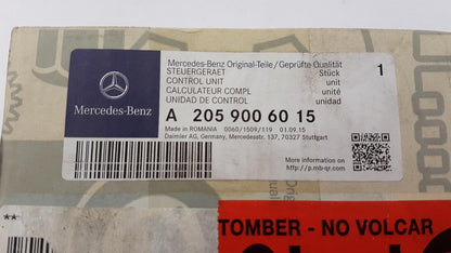 Original MERCEDES-BENZ GLC X253 Schalterblock Audio/Comand A2059006015