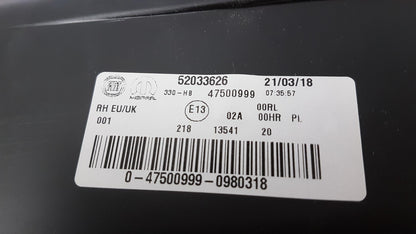 Original OE FIAT Scheinwerfer 52033626