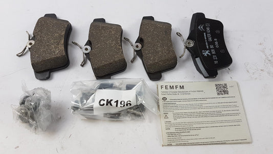 Original CITROËN C4 II DS4 DS5 Bremsbeläge 1623180880