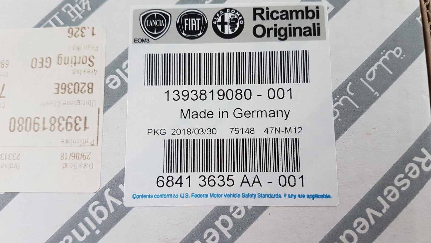 Original OE FIAT Türschloss 1393819080