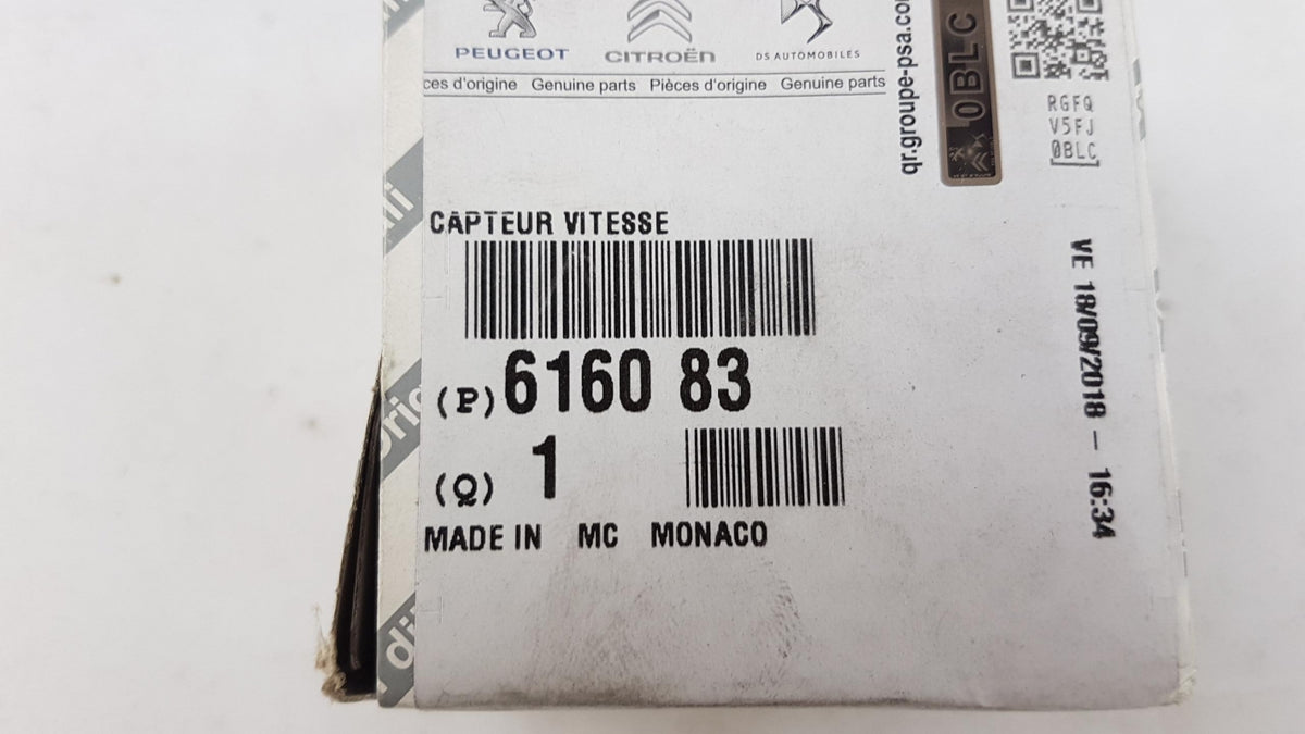 Original OE Peugeot Tachogeber Geschwindigkeitssensor 616083