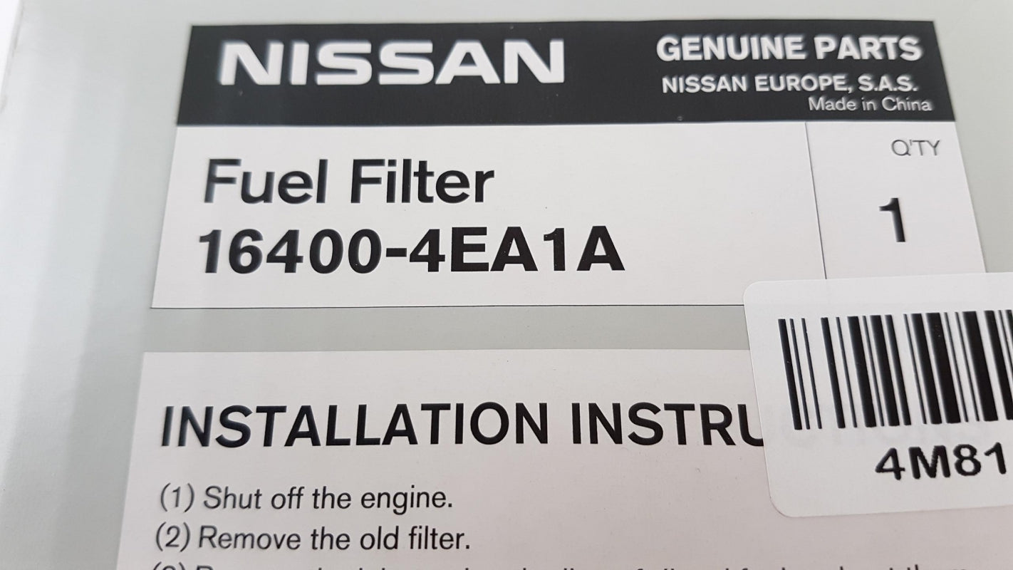 Original NISSAN Qashqai II X-Trail T32 Kraftstofffilter 164004EA1A
