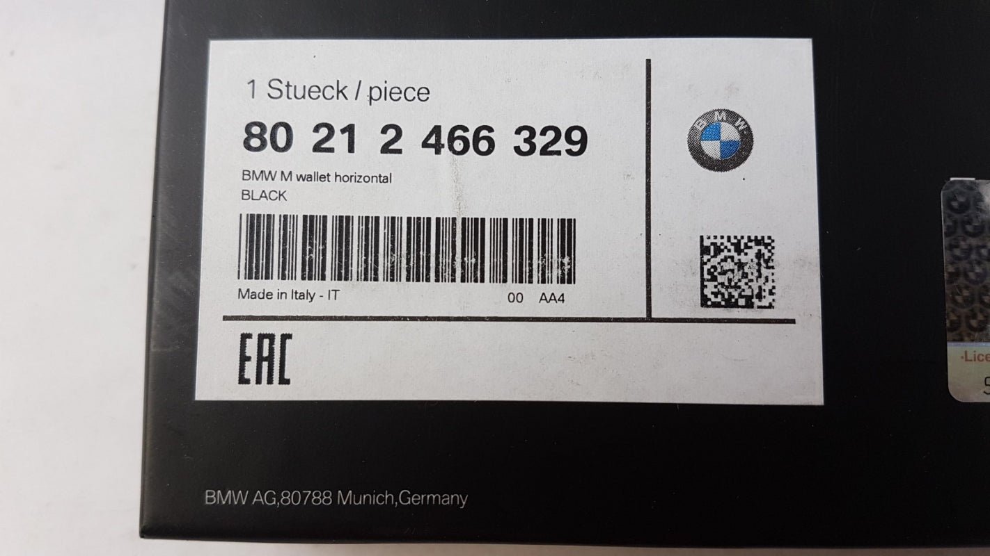 Original OE BMW Brieftasche 80212466329