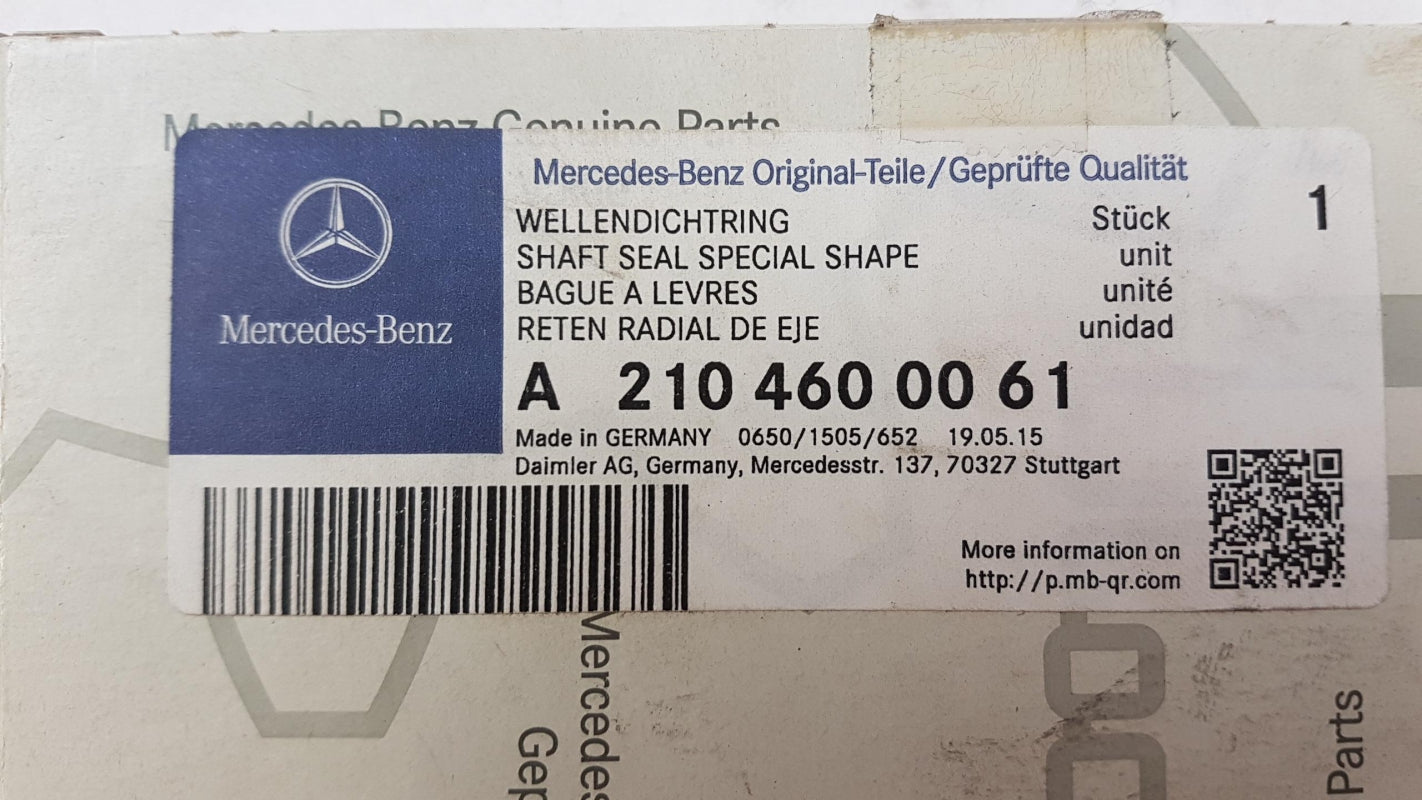 Original OE MERCEDES-BENZ Lenkgetriebe Dichtungssatz A2104600061