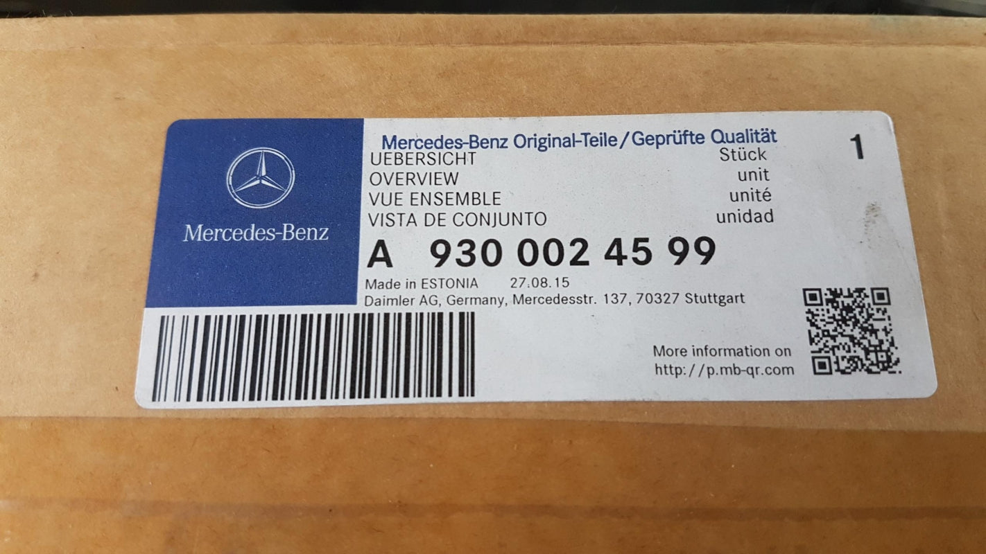 Original MERCEDES-BENZ Actros Fahrzeugrechner FleetBoard TiiRec.Pro A9300024599