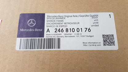 Original MERCEDES-BENZ B-Klasse W242 W246 Außenspiegel Gehäuse A2468100176