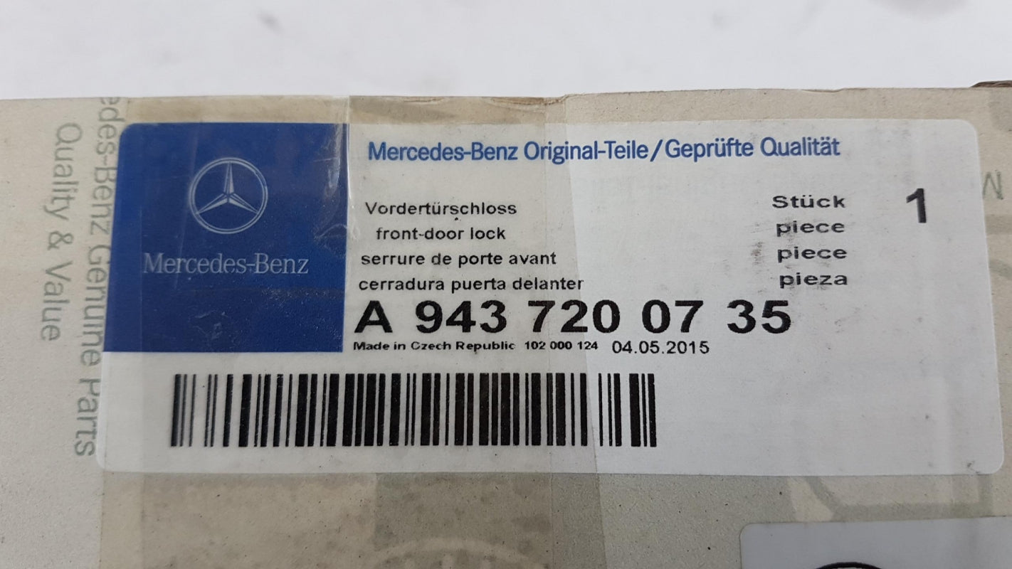 Original OE MERCEDES-BENZ Türschloss A9437200735
