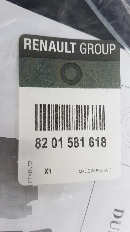 Original DACIA Duster 2015-2018 Fußmattensatz 4 Stück Gummi 8201581618