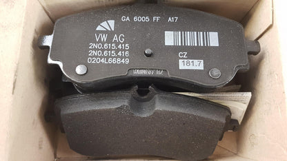 Original OE Volkswagen Bremsbeläge 2H6698451