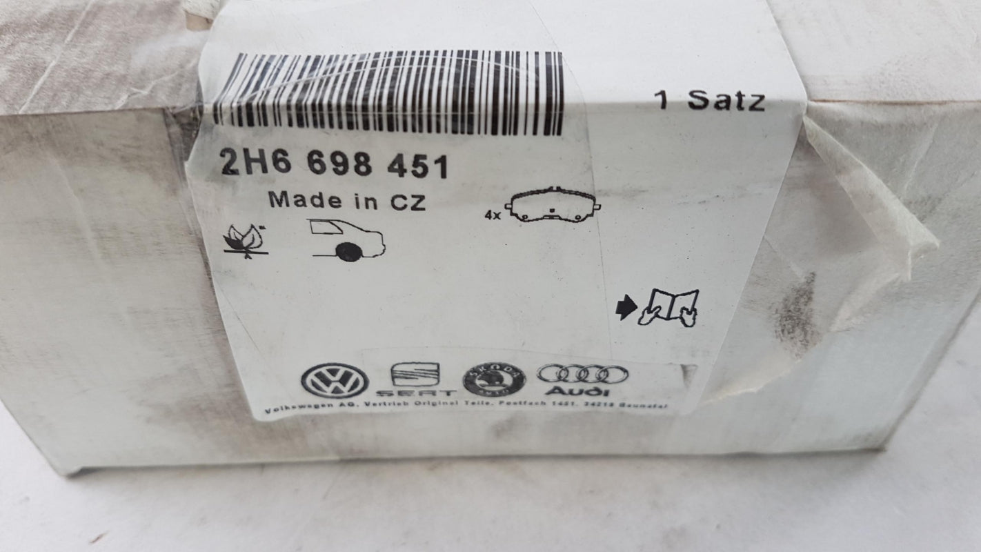Original OE Volkswagen Bremsbeläge 2H6698451