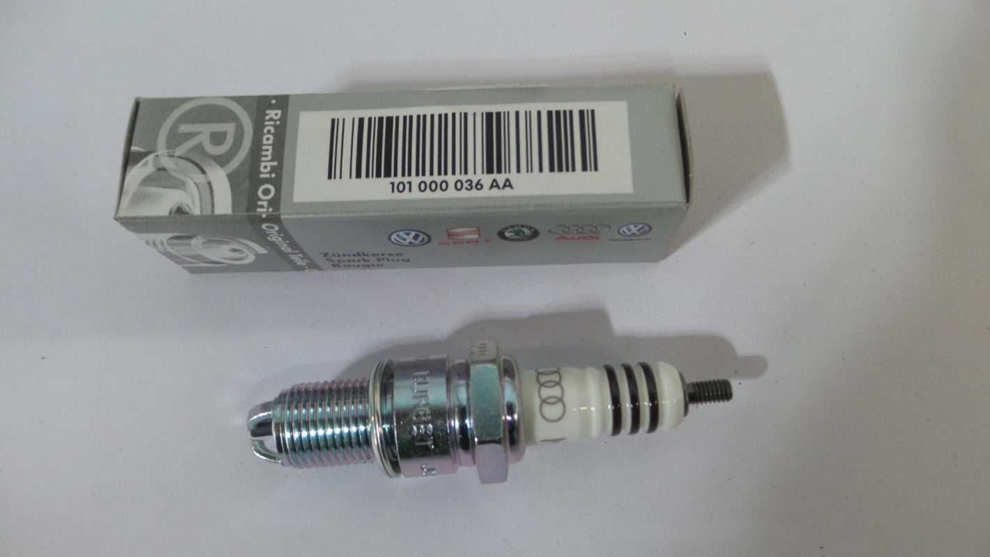Original AUDI A6 VW Caddy Polo Golf SKODA Octavia Spark Plug LongLife 101000036AA 
