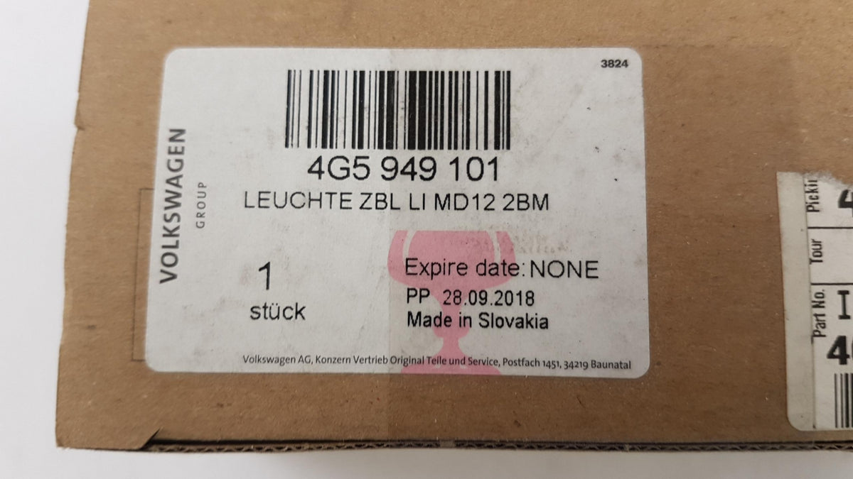 Original OE Volkswagen Blinkleuchte 4G5949101
