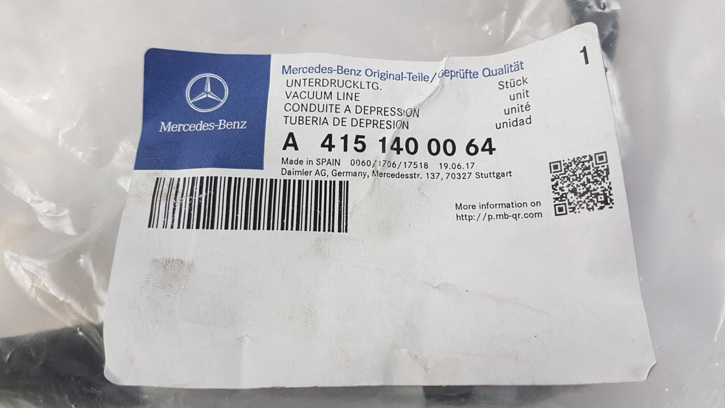 Original OE MERCEDES-BENZ Rohr A4151400064