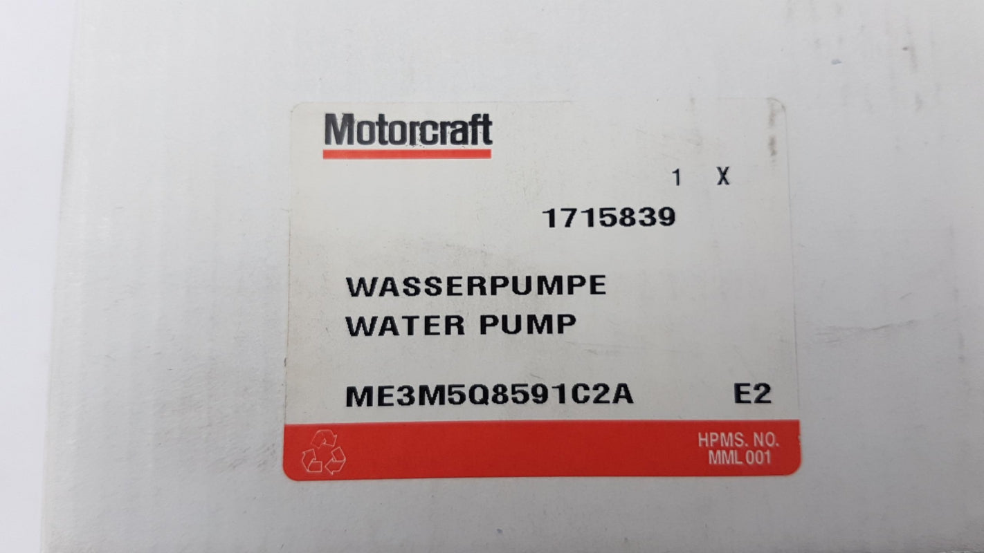Original FORD Focus Fiesta Mondeo S-Max 1.6 TDCi Wasserpumpe 1715839