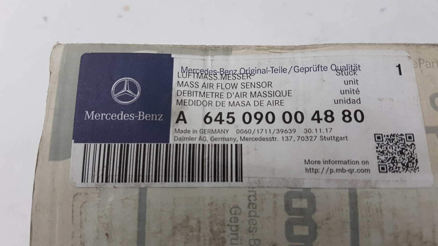 Original MERCEDES-BENZ W906 W176 W205 W212 W246 Luftmassenmesser A645090004880