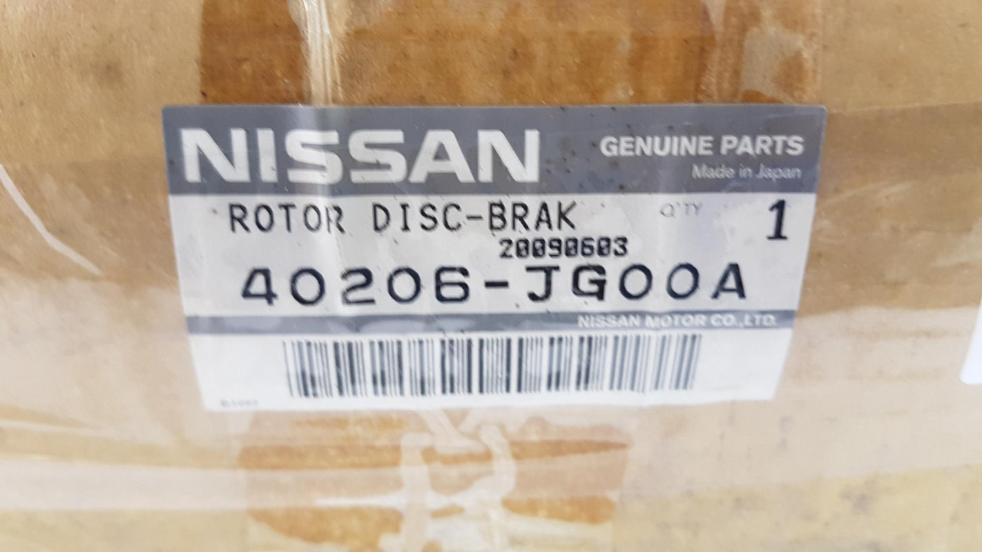 Original OE NISSAN Bremsscheibe (1 Stück) 40206JG00A
